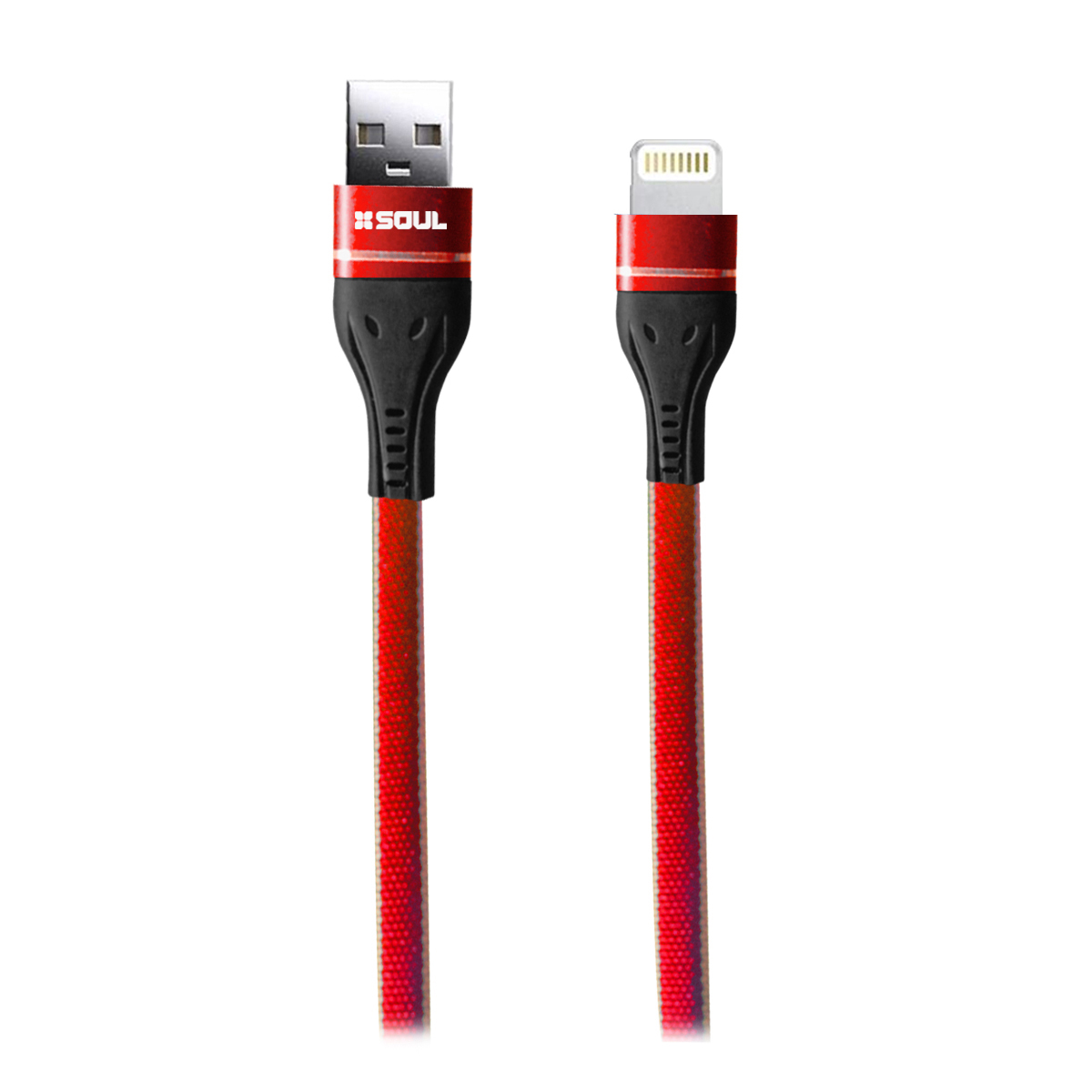 CABLE DATOS USB DENIM LIGHTNING IPHONE - SOUL