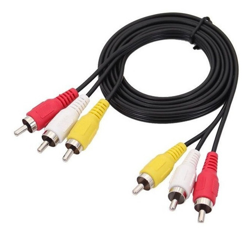 CABLE AUDIO Y VIDEO 3RCA A 3RCA