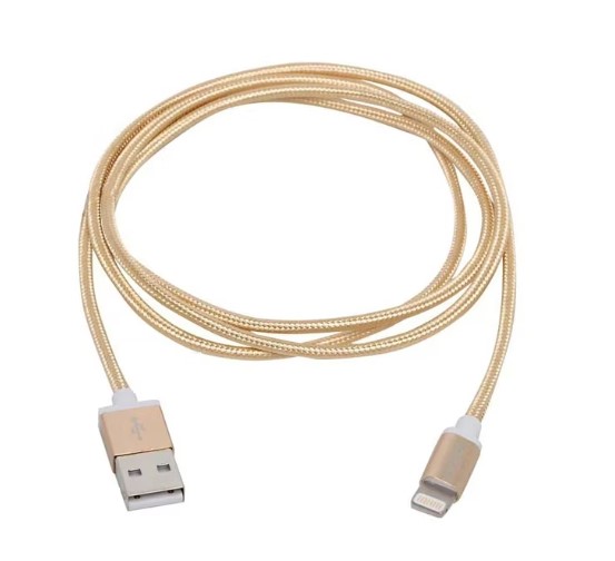 CABLE USB A LIGHTNING IPHONE 5 - 2A - 1MT- WG075-2 - MALIBU