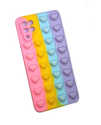 FUNDA POPIT CORAZONES SAMSUNG A02