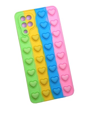 FUNDA POPIT CORAZONES SAMSUNG A02