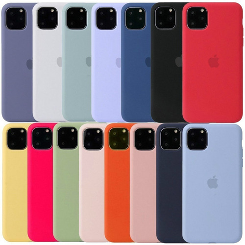 SILICONA CASE CON LOGO IPHONE 11 PRO