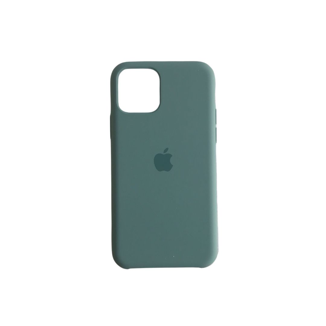 FUNDA SILICONE CASE CON LOGO IPHONE 11