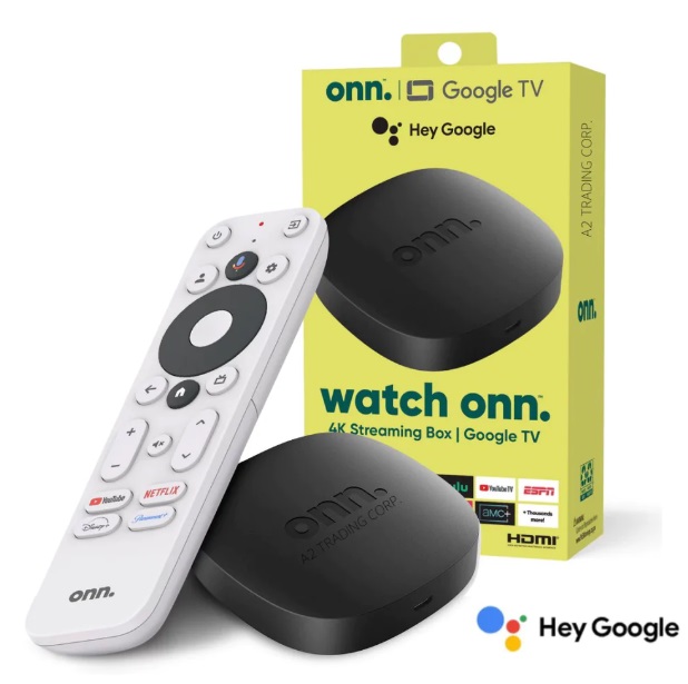 WATCH ONN CHROMECAST  4K