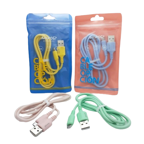 CABLE USB OPCION MICRO 2.1 - MIXOR