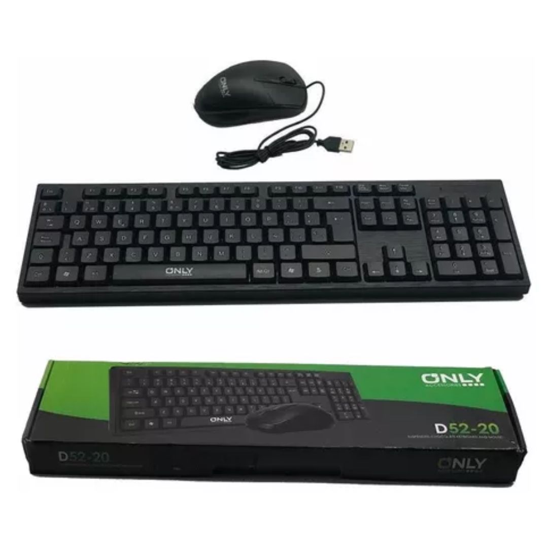 COMBO MOUSE + TECLADO  D52-20