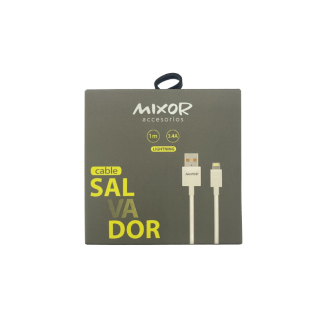 CABLE USB LIGHTNING MIXOR SALVADOR