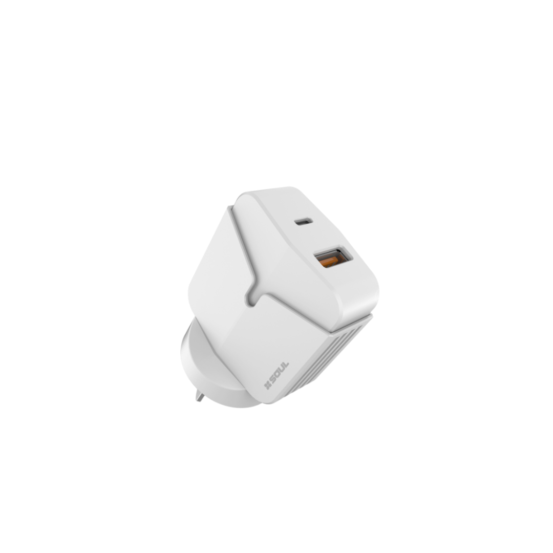 CARGADOR CARGA RAPIDA ENTRADA USB+C  20W