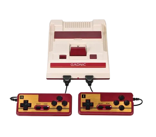 CONSOLA DE JUEGOS RETRO GADNIC GM84 8 BITS CLASSIC 2 CONTROLES - GAMEBOY 4