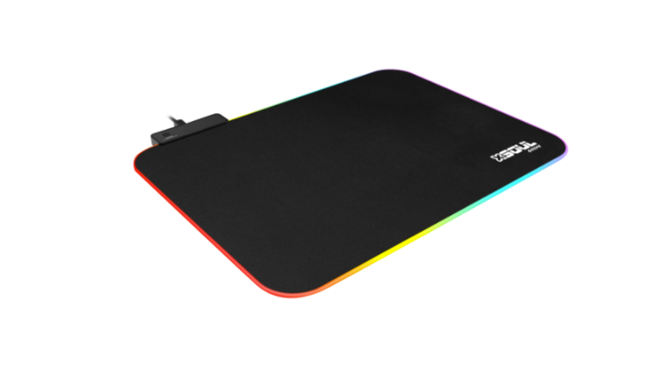MOUSEPAD GAMER USB RGB 36X26 - SOUL