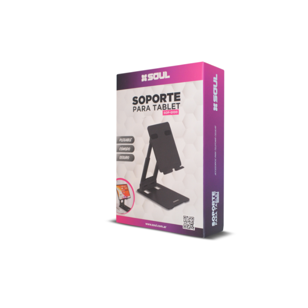 SOPORTE ESCRITORIO Q100 PLEGABLE TABLET