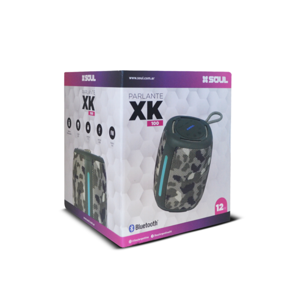 PARLANTE SOUL BT XK100 12W