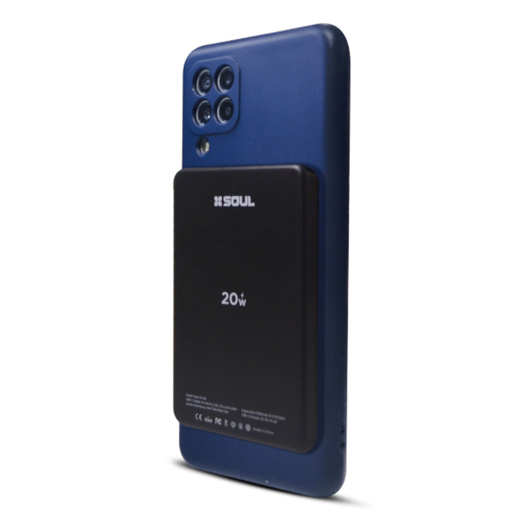 POWER BANK SOUL 5000 CLASSIC 100 INALAM+MAGNETICO