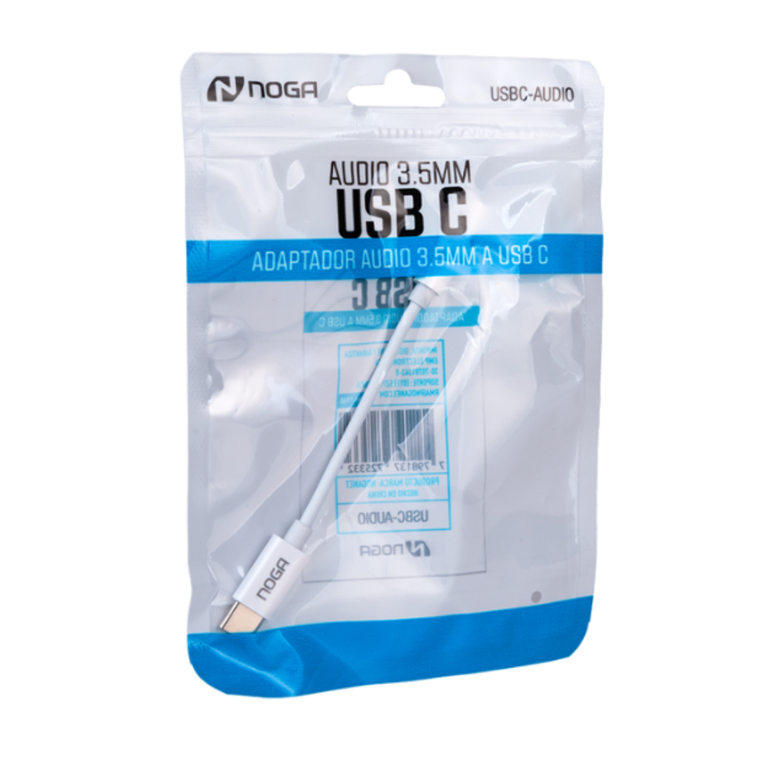 ADAPTADOR DE 3,5 A USB-C - (MOD.USBC-AUDIO) - NOGA