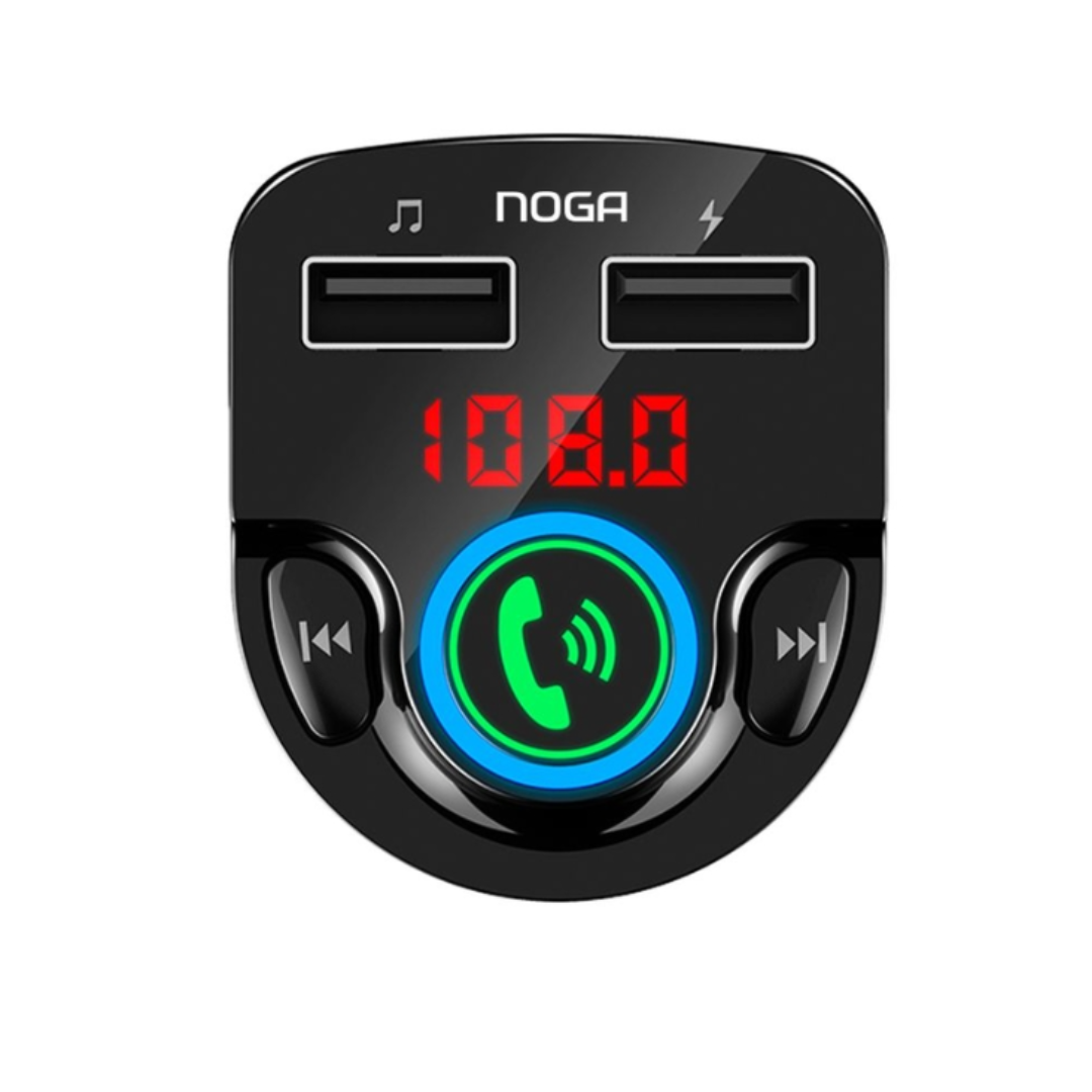 MODULADOR FM P/AUTO MP3 C/ RANURA SD 2USB BLUETOOTH (MOD.CAR MP310) - NOGA