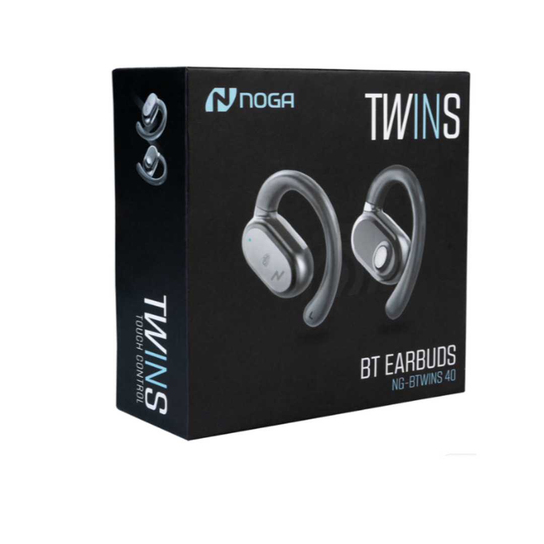 AURICULARES BT TWS NEGRO SPORT (NG-BTWINS40) - NOGA