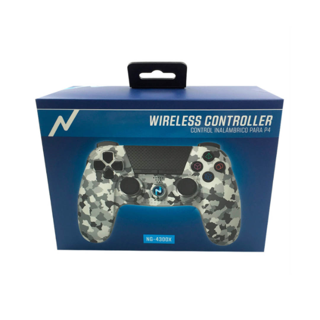 JOYSTICK  GAMEPAD BT PARA PS4  (NG-4300X CAMO) - NOGA