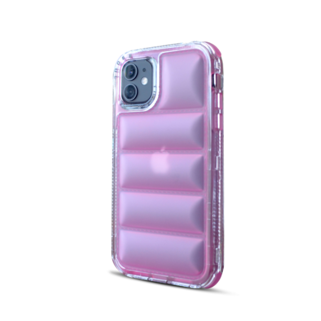 FUNDA PUFFER TRANSPARENTE COLOR IPHONE 11 - SOUL