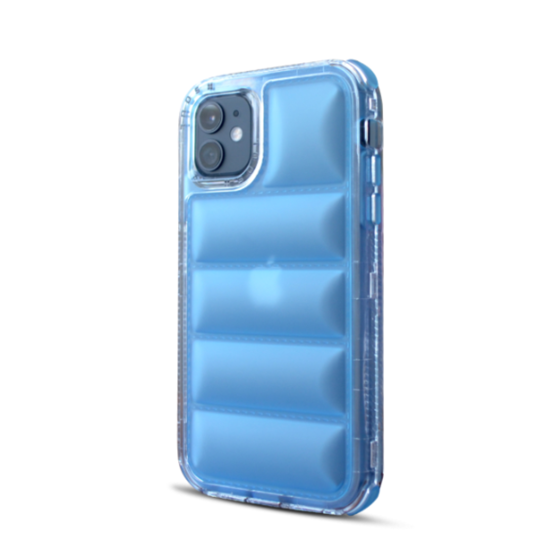 FUNDA PUFFER TRANSPARENTE COLOR IPHONE 11 - SOUL