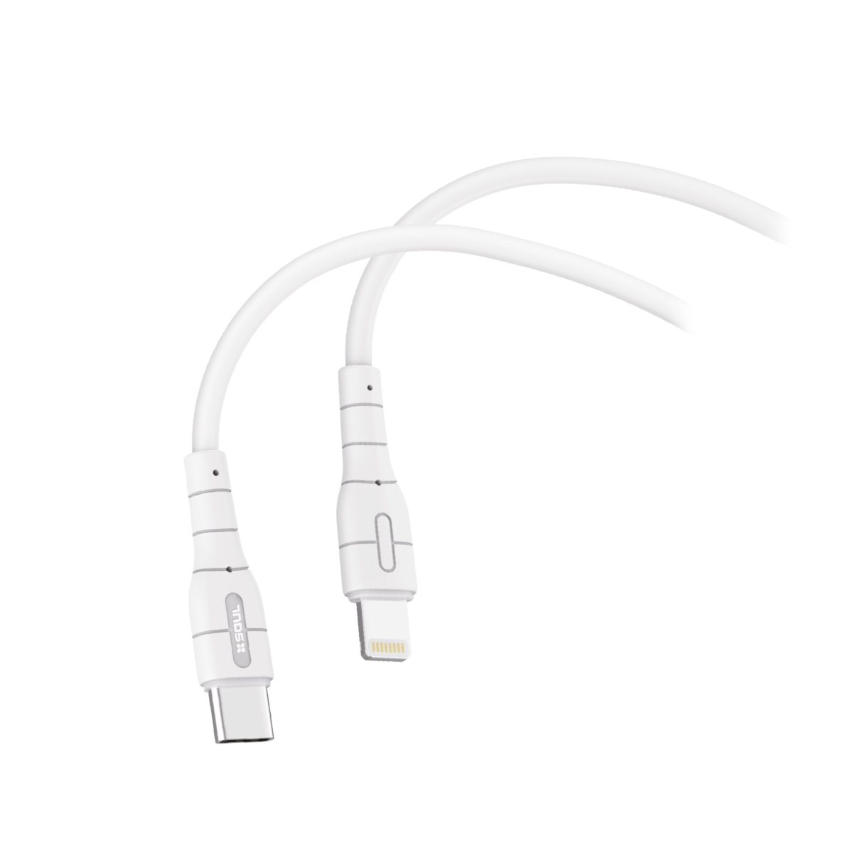 CABLE CLASSIC TIPO C A LIGHTNING - 27W - 2MT - SOUL