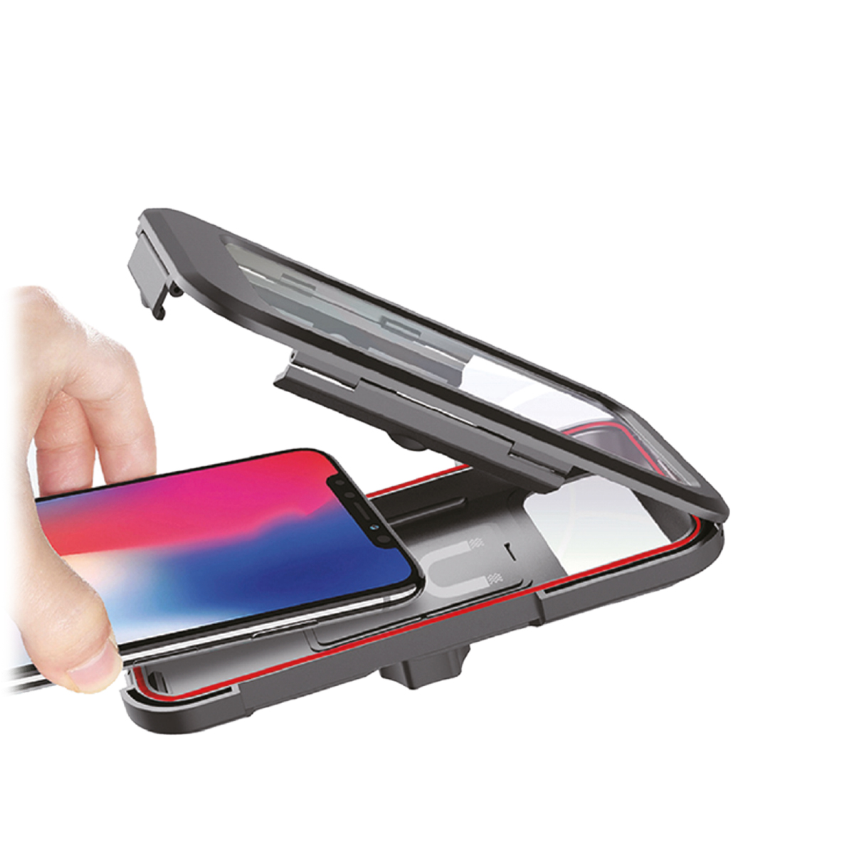 SOPORTE UNIVERSAL Q800 IMPERMEABLE TACTIL REFORZADO - SOUL