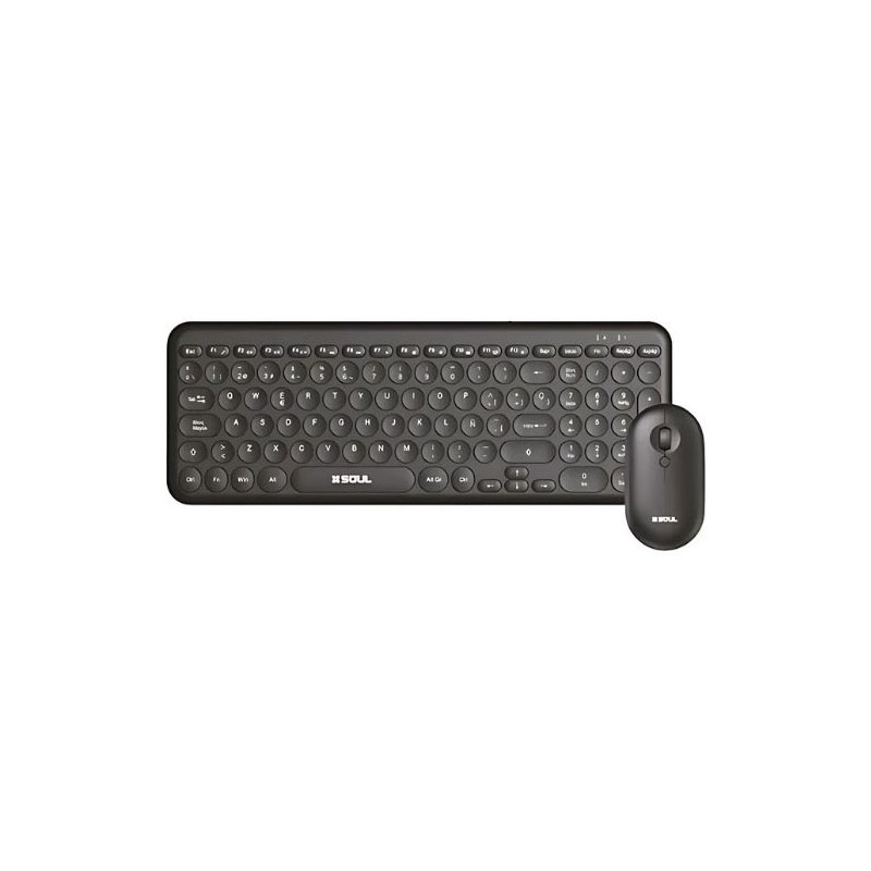 TECLADO + MOUSE INALAMBRICO OFFICE MOD. CW 250 - SOUL