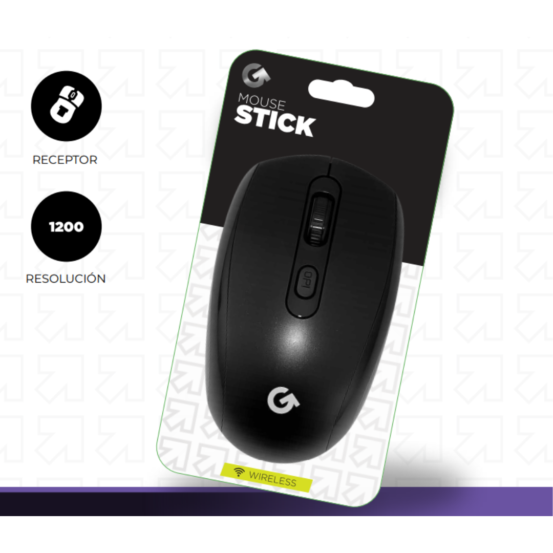 MOUSE INALAMBRICO OFFICE STICK - GO!