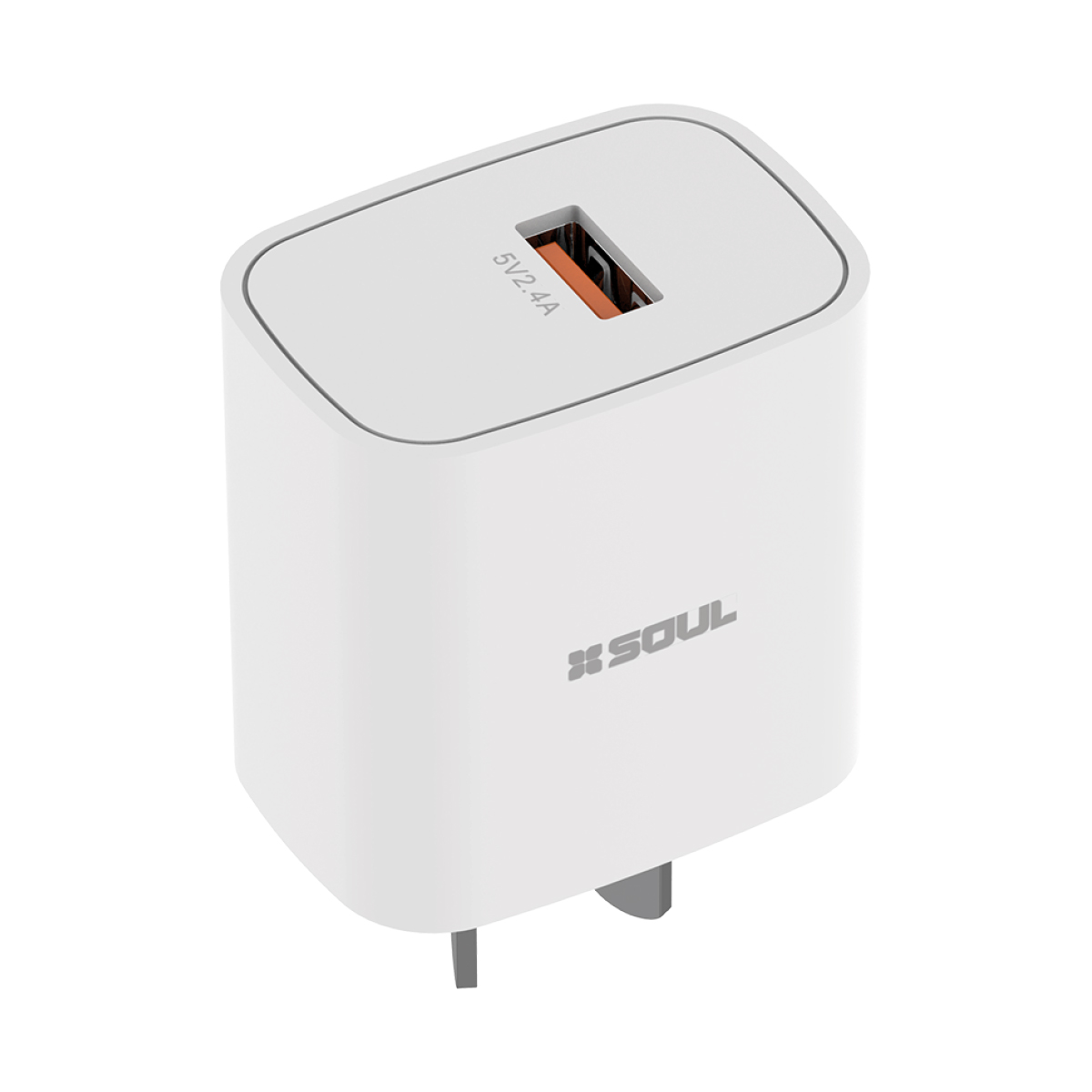 CABEZAL VIAJERO USB 2.4A  - SOUL