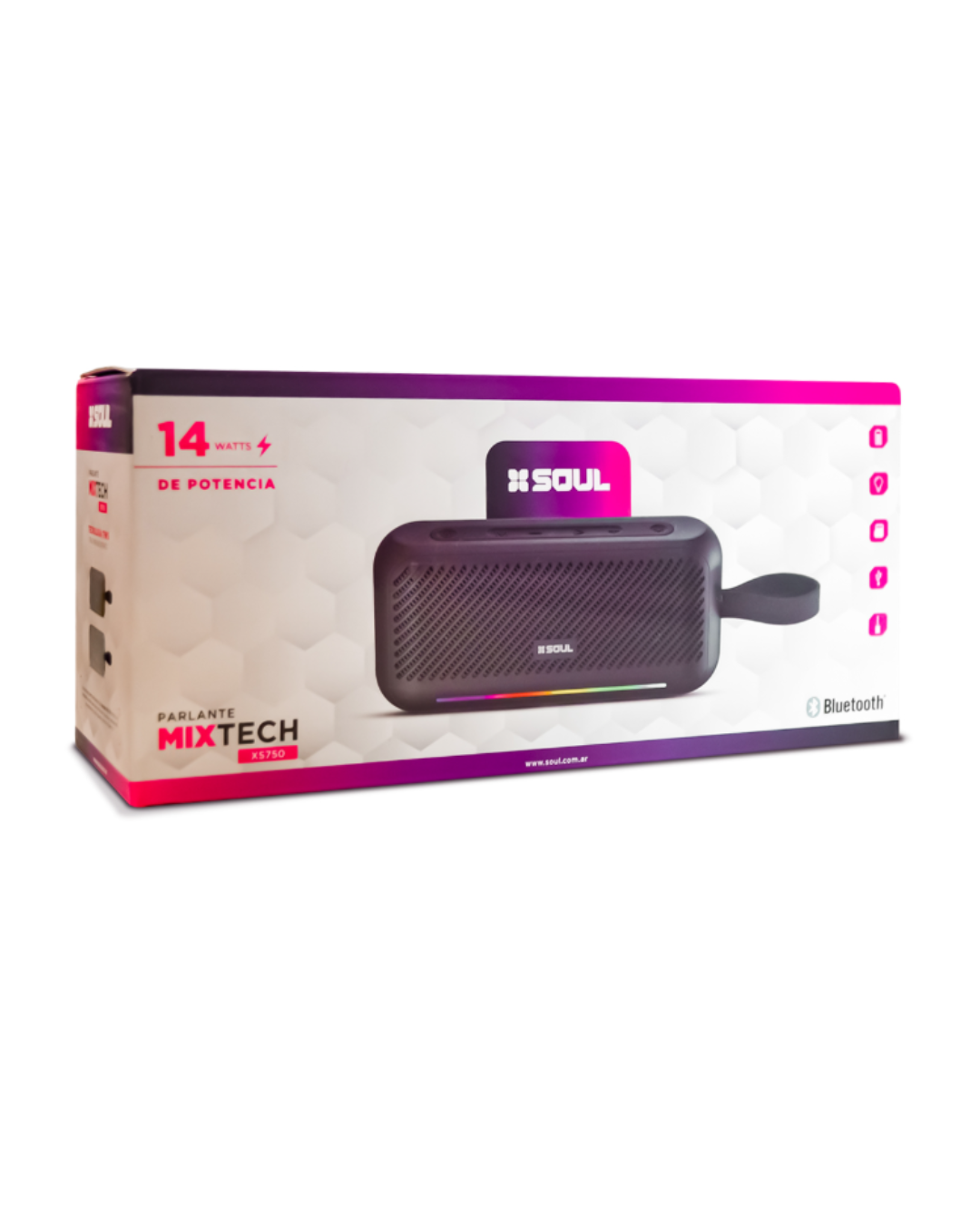 PARLANTE SX750 MIX TECH 14W LED