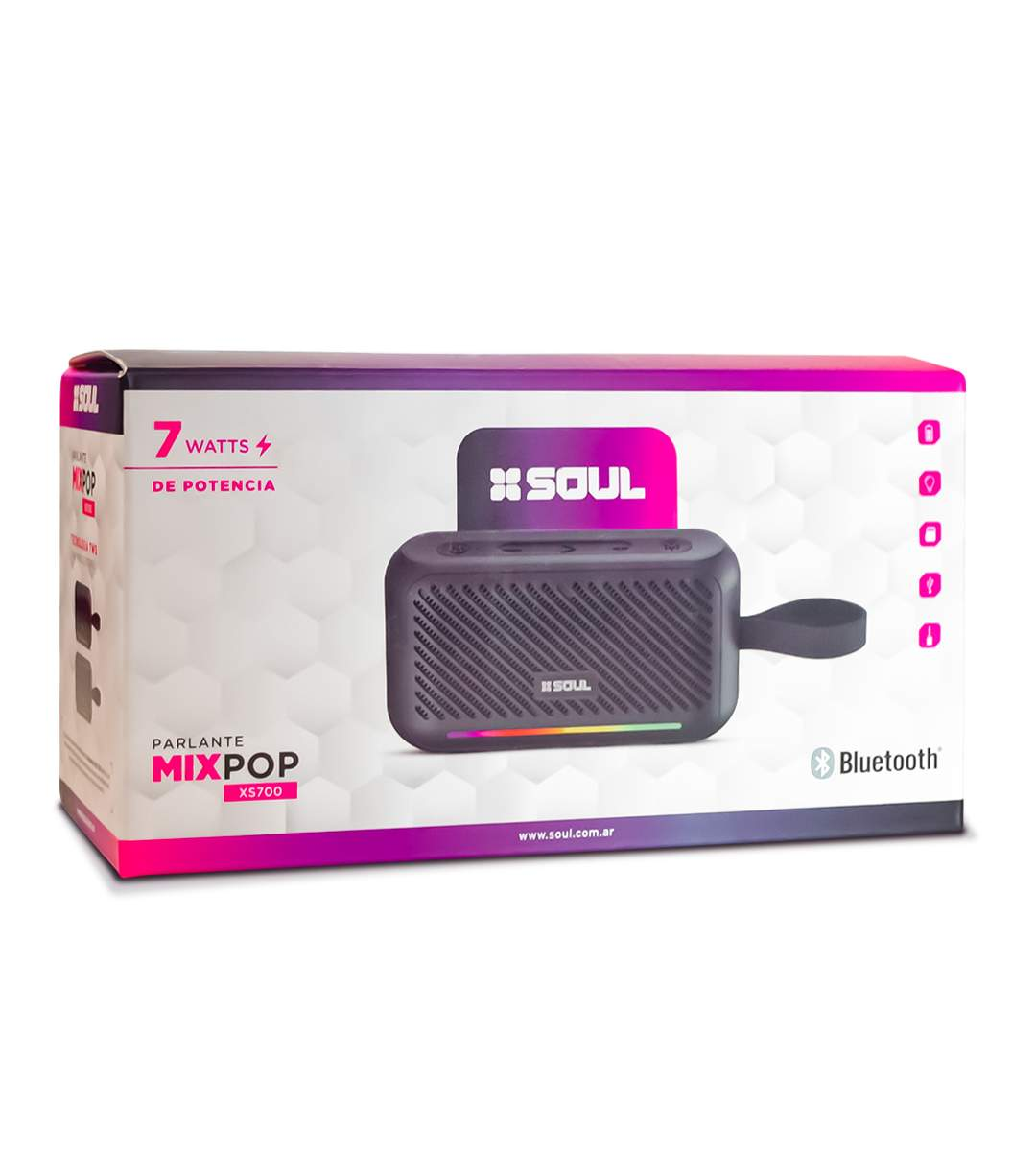Auriculares Soul Bluetooth S600 Color Negro